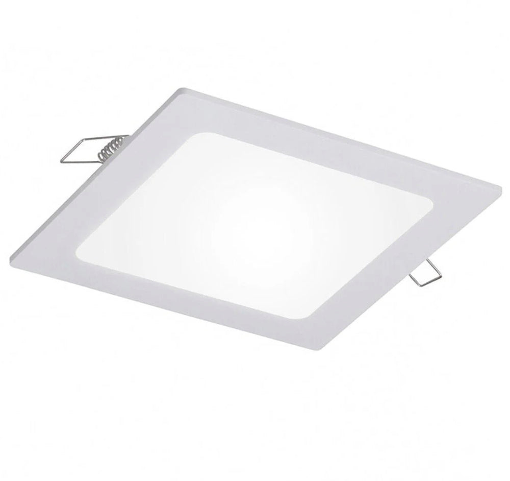 Pannello led incasso quadrato slim 3 6 12 18 24 watt tecnologia CCT - ambraled