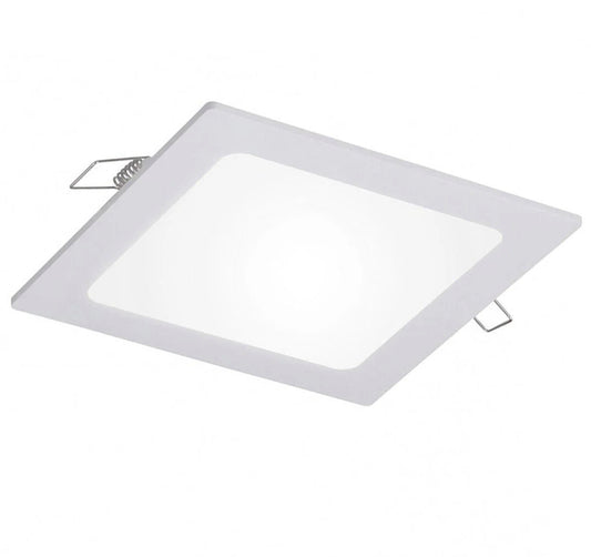 Pannello led incasso quadrato slim 3 6 12 18 24 watt tecnologia CCT - ambraled