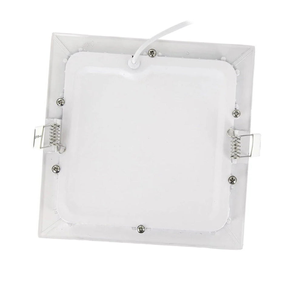 Pannello led incasso quadrato slim 3 6 12 18 24 watt tecnologia CCT - ambraled