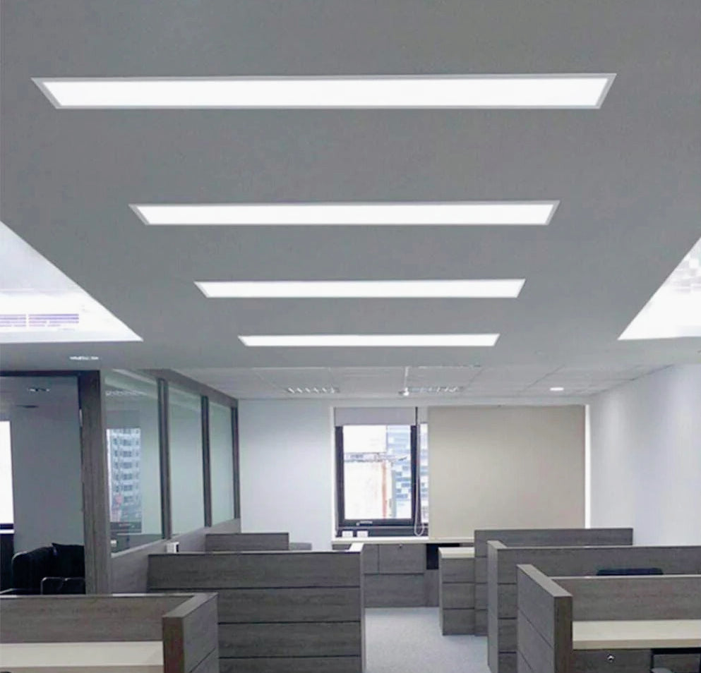 Pannello LED 40W 120x30cm – rettangolare CCT tecnologia - ambraled