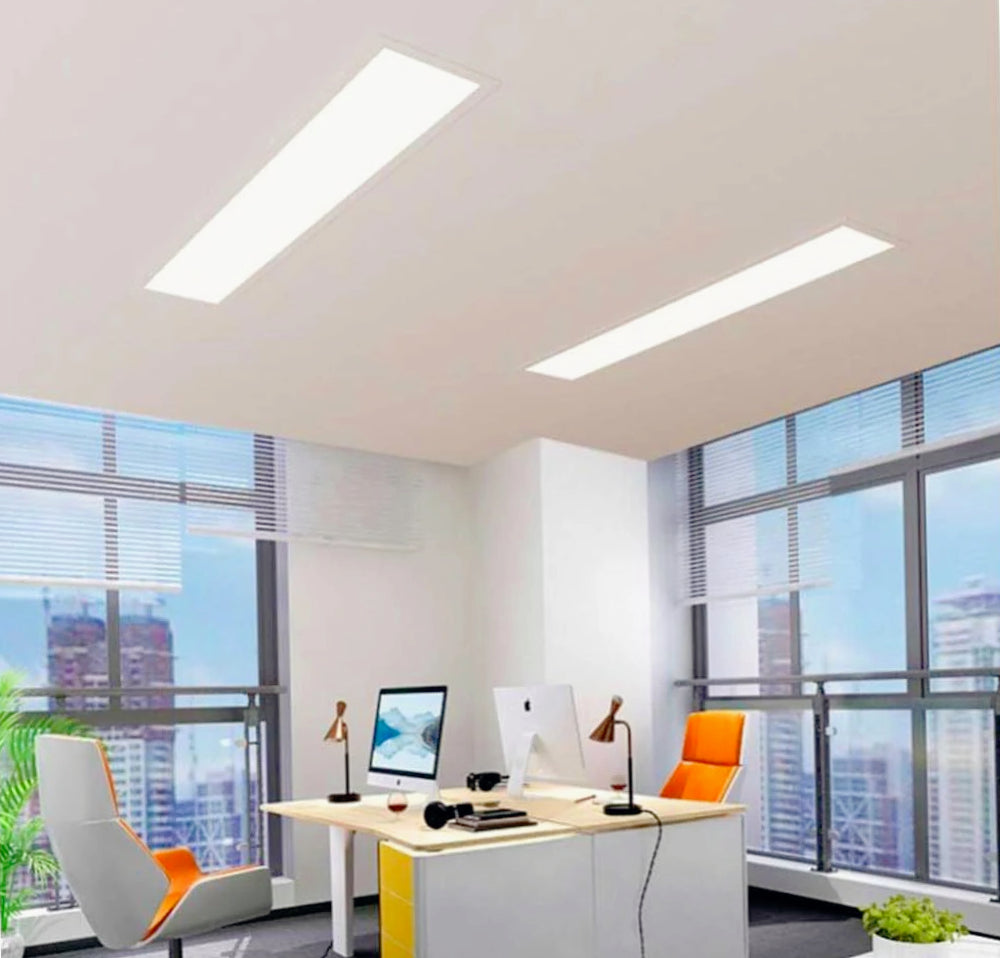 Pannello LED 40W 120x30cm – rettangolare CCT tecnologia - ambraled
