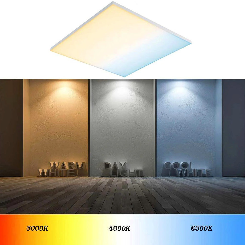 Pannello LED 40W quadrato 595x595mm – tecnologia CCT - ambraled