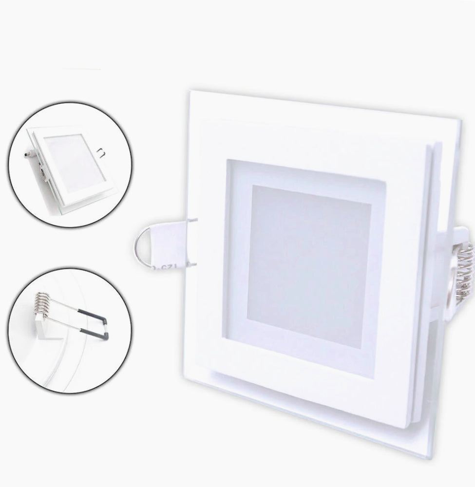Pannello LED slim 24W – incasso vetro CCT tecnologia - ambraled