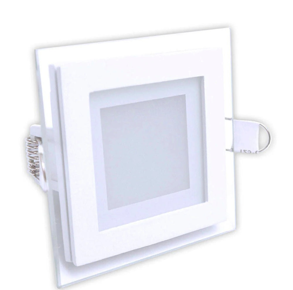 Pannello LED slim 6W – incasso vetro CCT tecnologia - ambraled