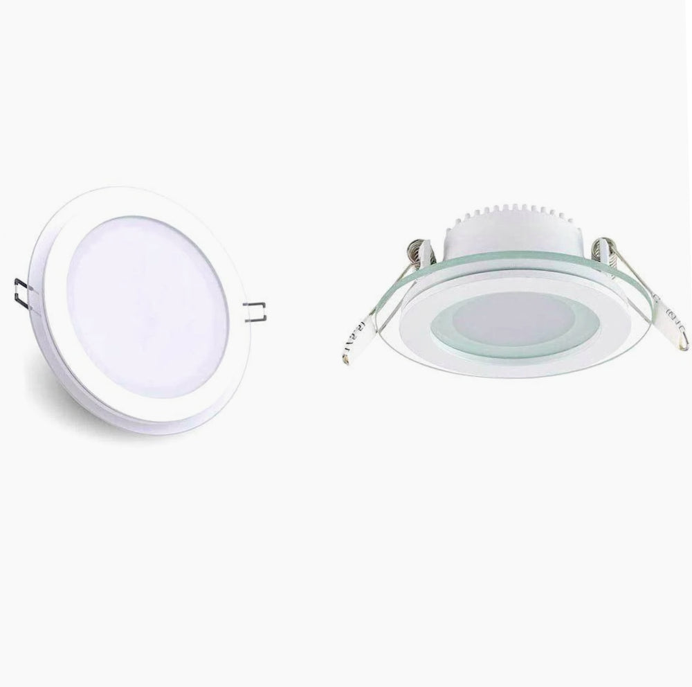 Pannello LED slim 9W – incasso vetro CCT tecnologia - ambraled