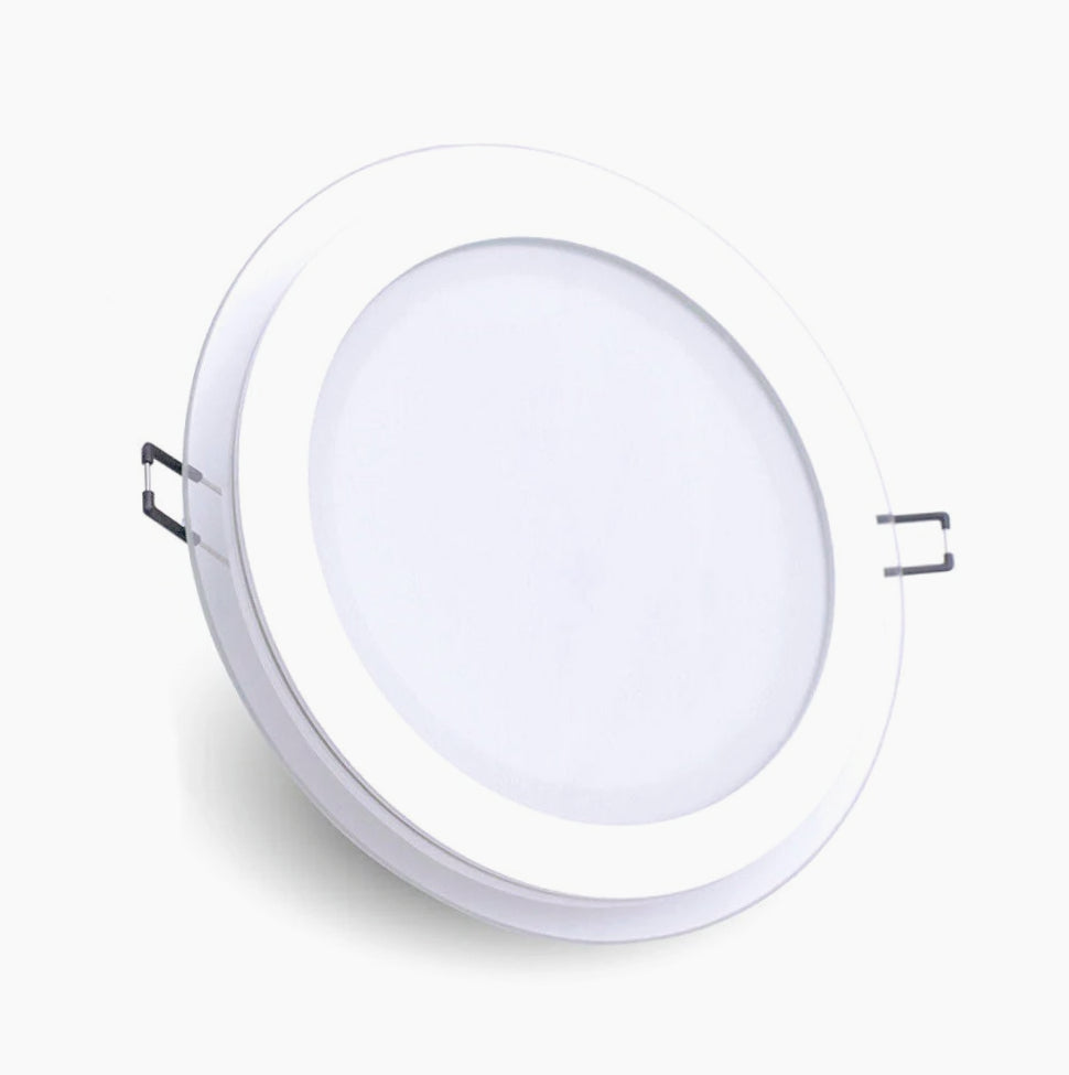 Pannello LED slim 9W – incasso vetro CCT tecnologia - ambraled