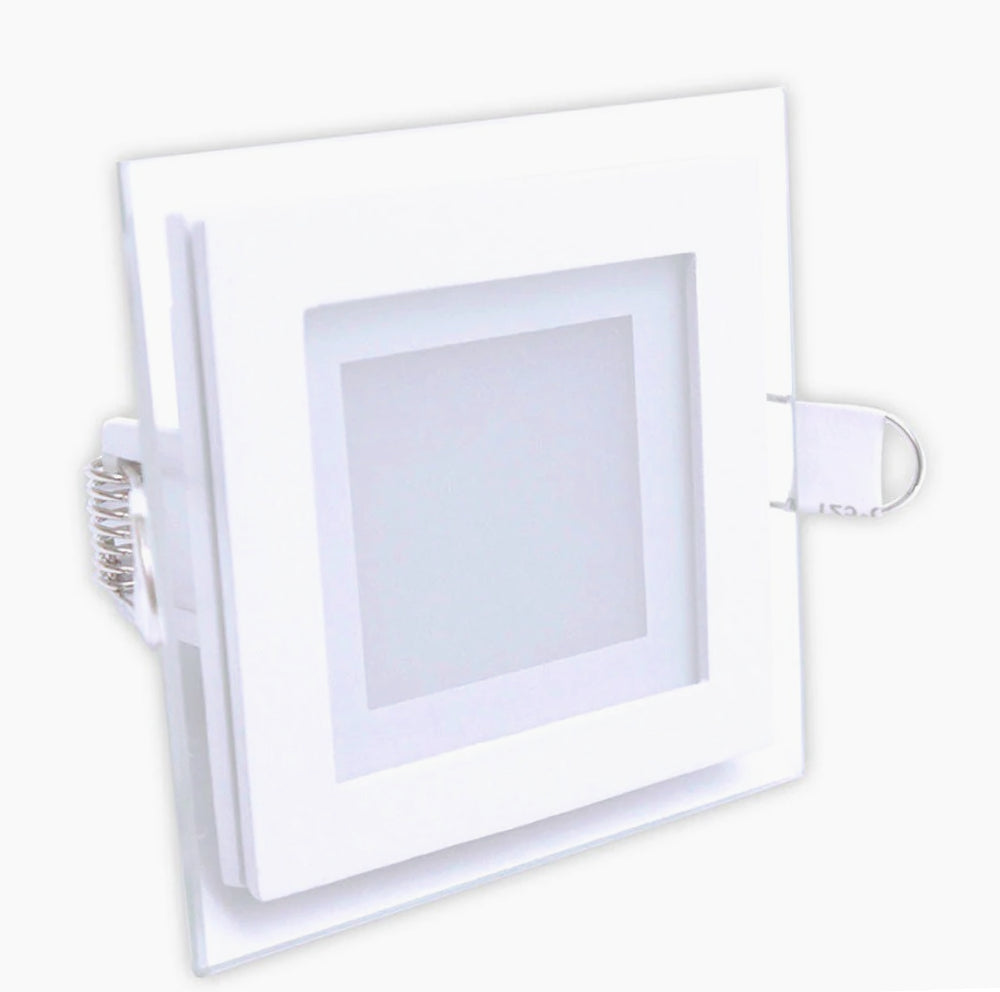 Pannello LED slim 9W – incasso vetro CCT tecnologia - ambraled