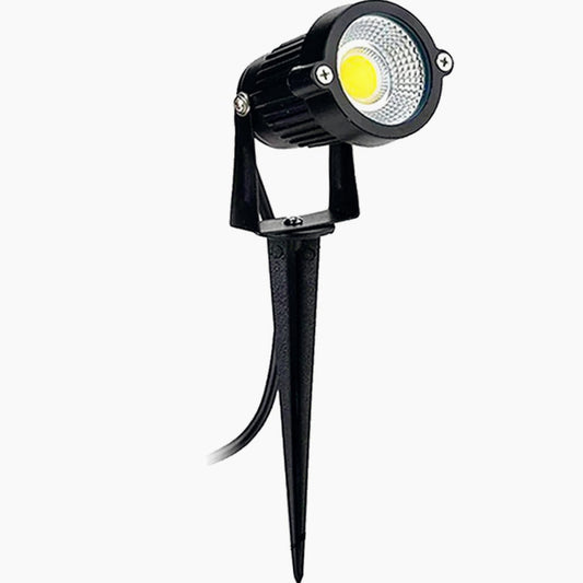Faretto LED 5W – picchetto/staffa luce 3000K/4000K/6500K + verde - ambraled