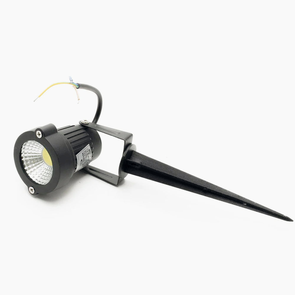 Faretto LED 5W – picchetto/staffa luce 3000K/4000K/6500K + verde - ambraled