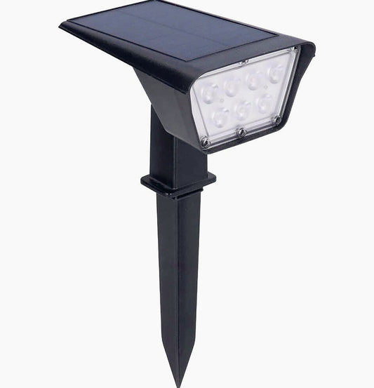 Faretto solare 3,5W – 7LED picchetto crepuscolare IP65 - ambraled