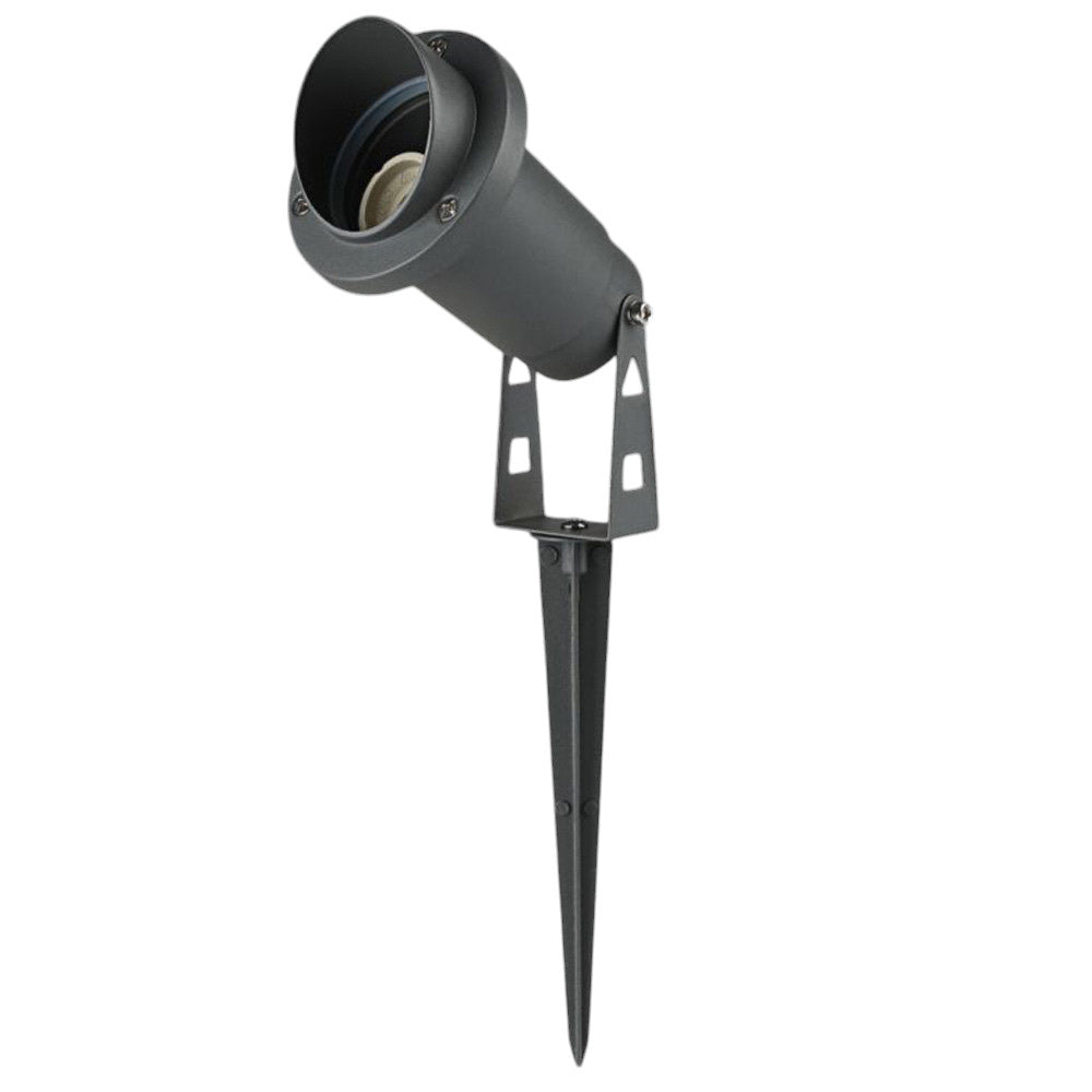 Faretto da giardino – doppia installazione picchetto/staffa GU10 IP65 - ambraled