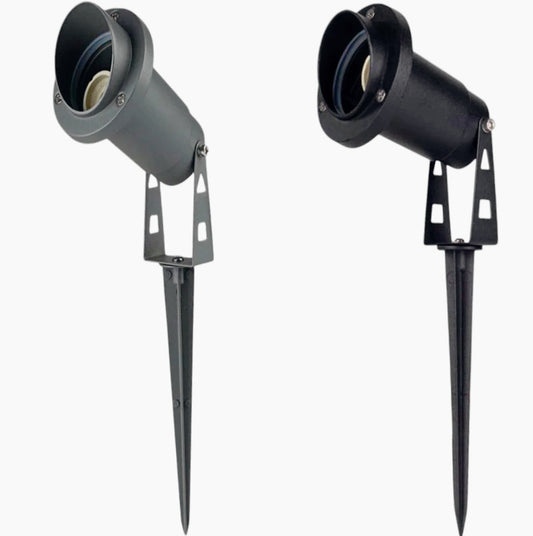 Faretto da giardino – doppia installazione picchetto/staffa GU10 IP65 - ambraled