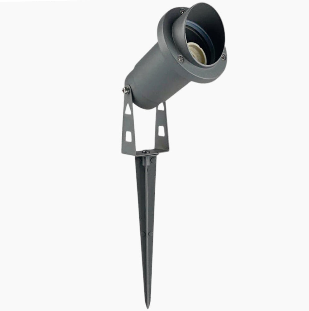 Faretto da giardino – doppia installazione picchetto/staffa GU10 IP65 - ambraled