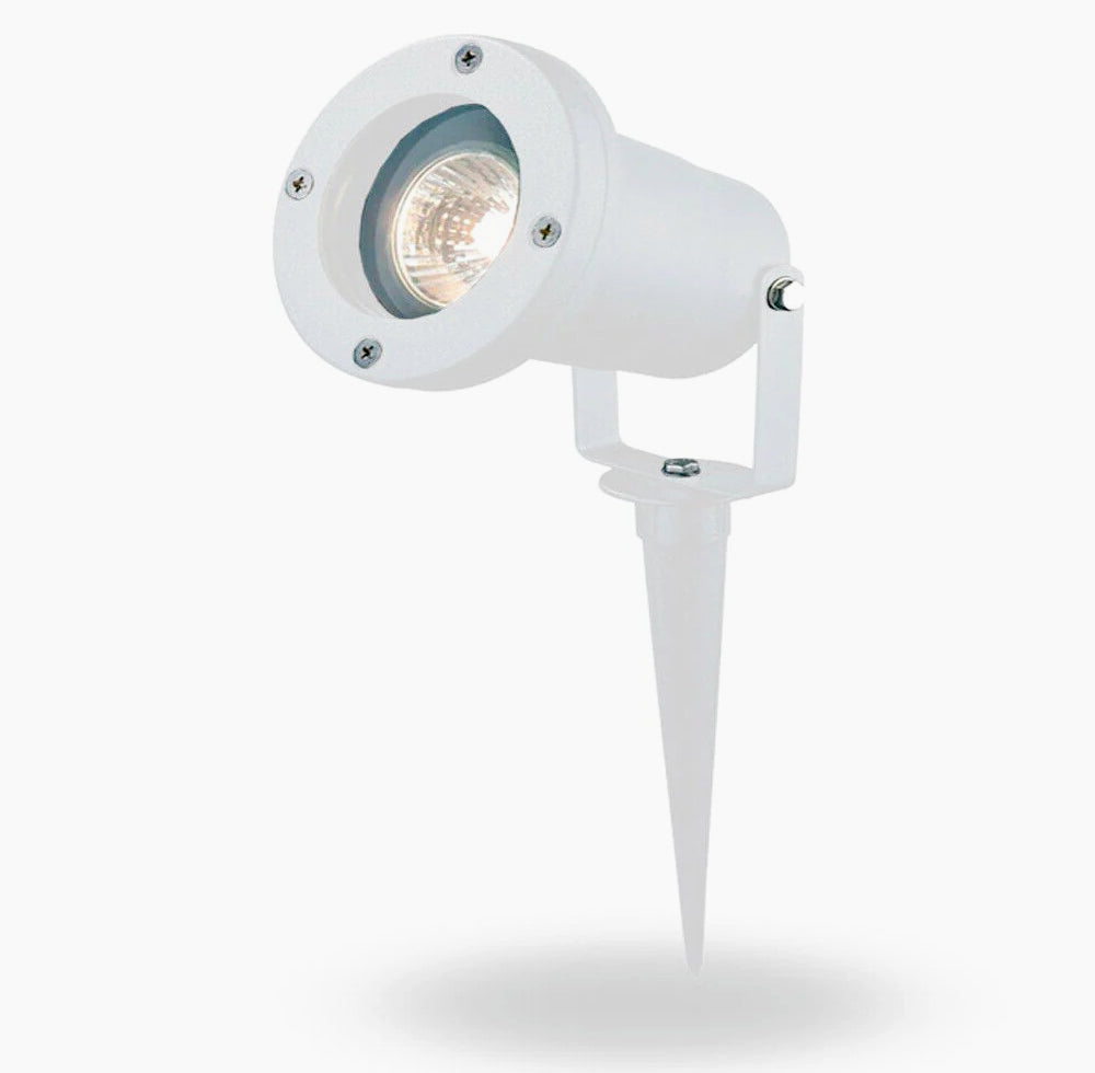 Faretto esterno LED – picchetto/staffa a parete GU10 IP57 - ambraled