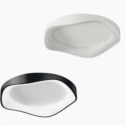Plafoniera LED a onda moderna 38W con regolazione CCT (tre colorazioni: fredda / naturale / calda) - ambraled
