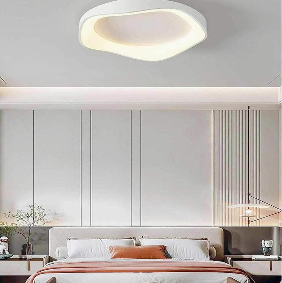 Plafoniera LED a onda moderna 38W con regolazione CCT (tre colorazioni: fredda / naturale / calda) - ambraled