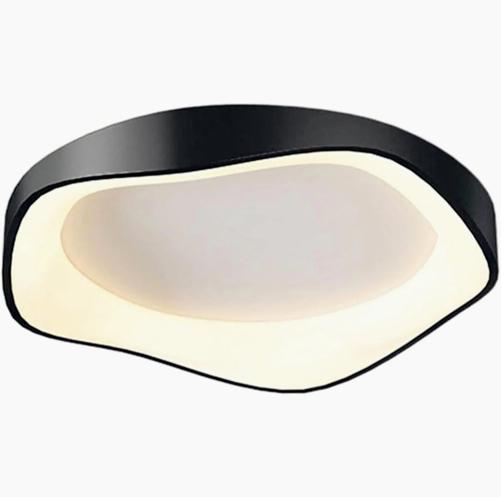 Plafoniera LED a onda moderna 38W con regolazione CCT (tre colorazioni: fredda / naturale / calda) - ambraled