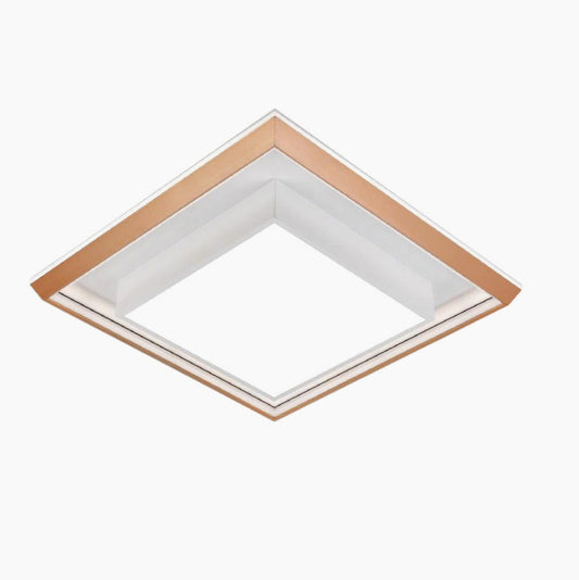 Plafoniera LED quadrata 48W con tecnologia CCT, telecomando e app per controllo remoto (3 colorazioni: fredda/naturale/calda) - ambraled