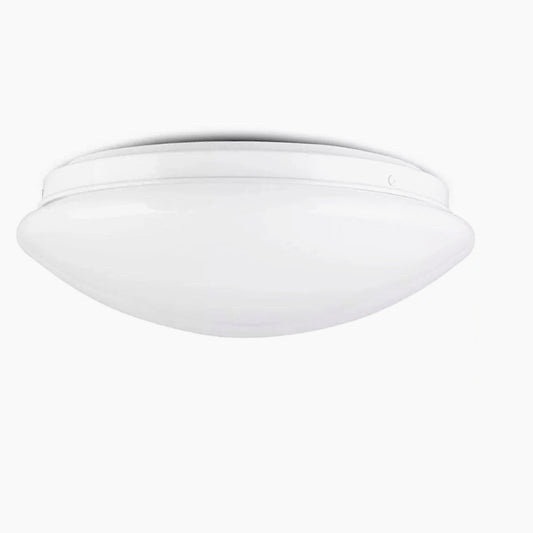 Plafoniera LED tonda con scocca liscia e regolazione CCT (18W/24W/36W) - ambraled