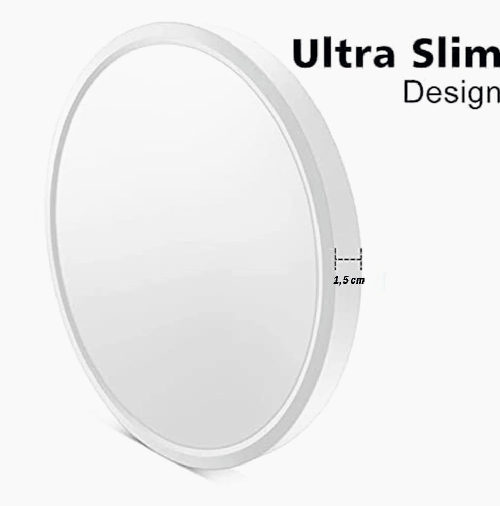 Plafoniera LED ultra sottile moderna con tecnologia CCT - 18W / 32W / 42W (IP44) - ambraled