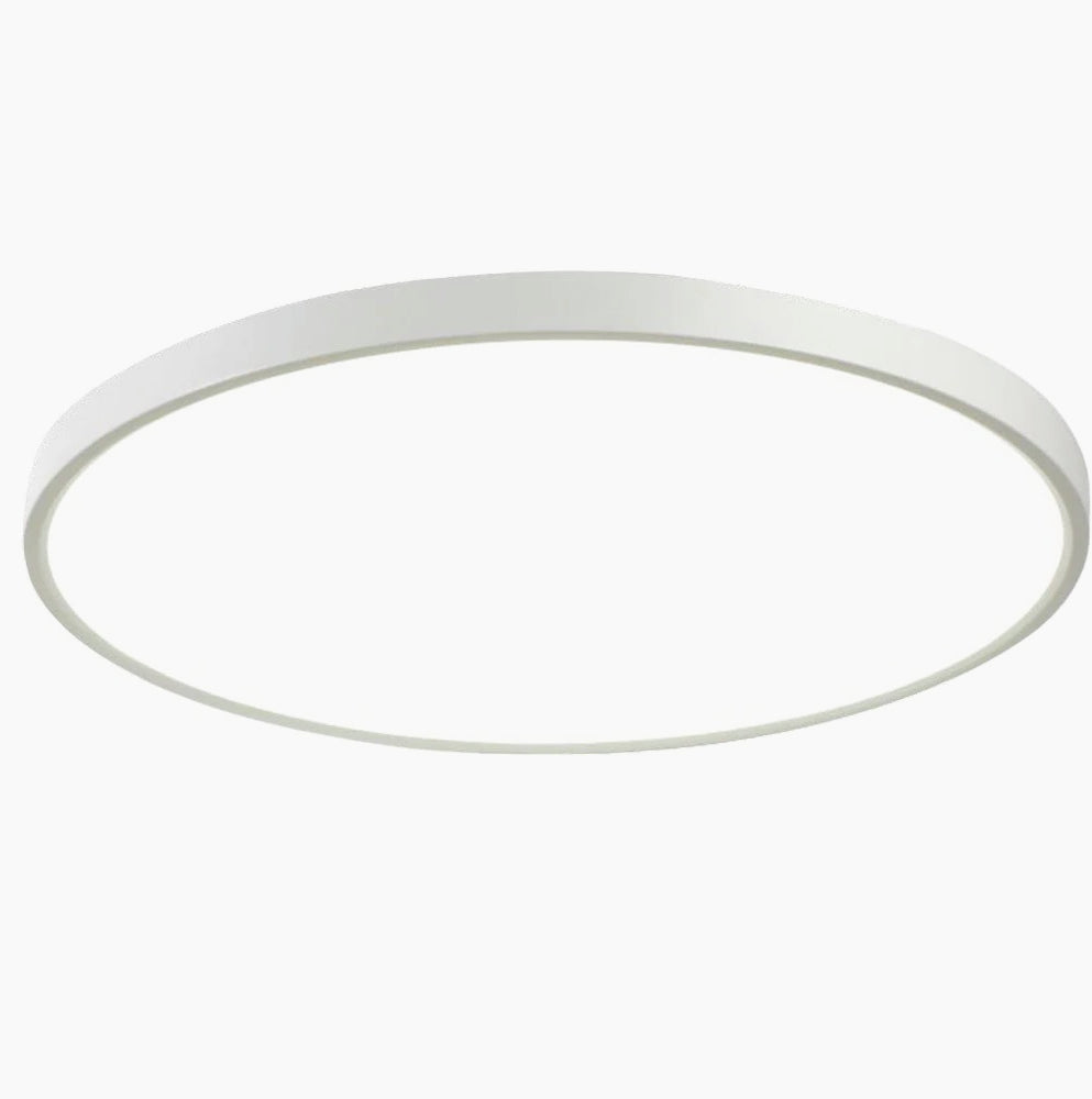 Plafoniera LED ultra sottile 45W con tecnologia CCT - Regolazione temperatura luce da 6500K a 2700K - ambraled