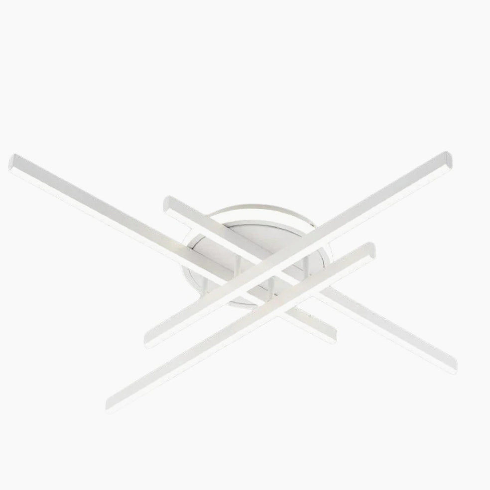 Plafoniera LED 45W - Design geometrico, tecnologia CCT per regolazione luce (fredda/naturale/calda) - ambraled