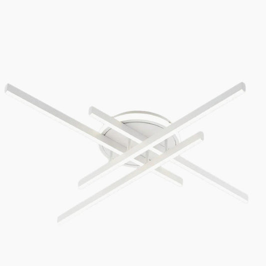 Plafoniera LED 45W - Design geometrico, tecnologia CCT per regolazione luce (fredda/naturale/calda) - ambraled