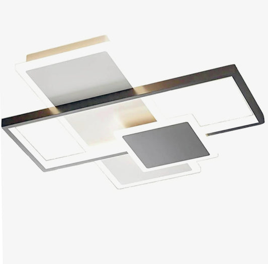 Plafoniera LED 46W con tecnologia CCT e switch per 3 colorazioni di luce (fredda/naturale/calda) - ambraled