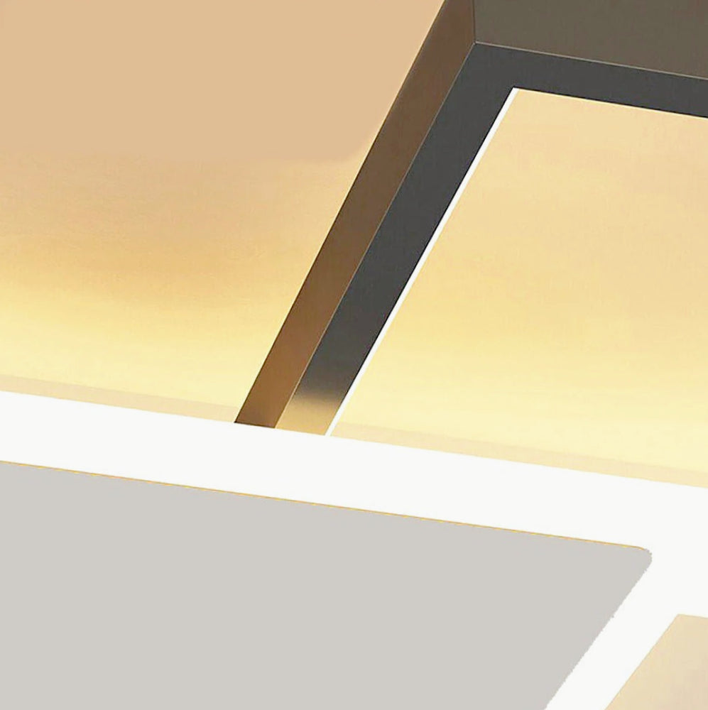 Plafoniera LED 83W con regolazione CCT (tre colorazioni: fredda/naturale/calda), controllo Bluetooth e telecomando - ambraled