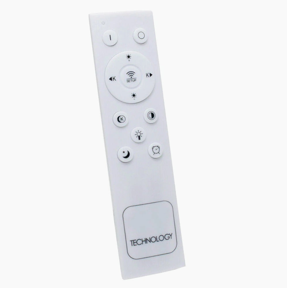 Plafoniera LED 83W con regolazione CCT (tre colorazioni: fredda/naturale/calda), controllo Bluetooth e telecomando - ambraled