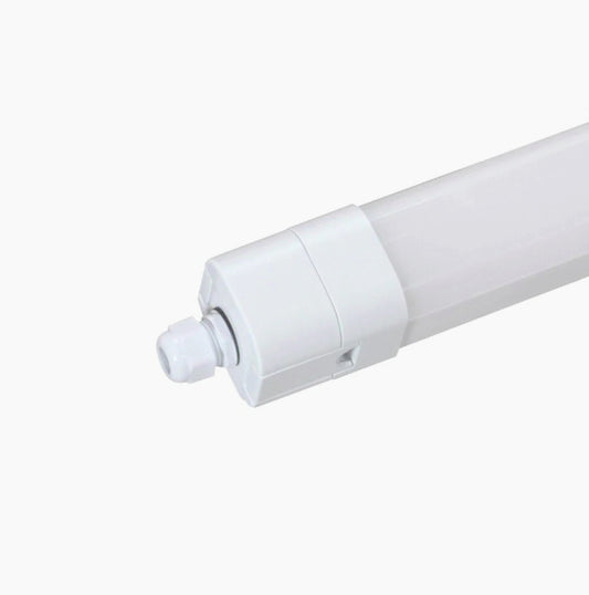Plafoniera LED al neon per esterni - Tubo 36W 120cm, IP65, 6500K - ambraled