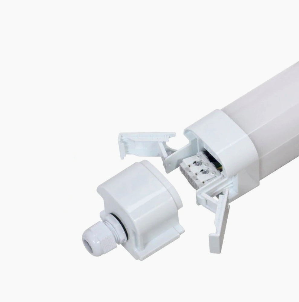 Plafoniera LED al neon per esterni - Tubo 36W 120cm, IP65, 6500K - ambraled