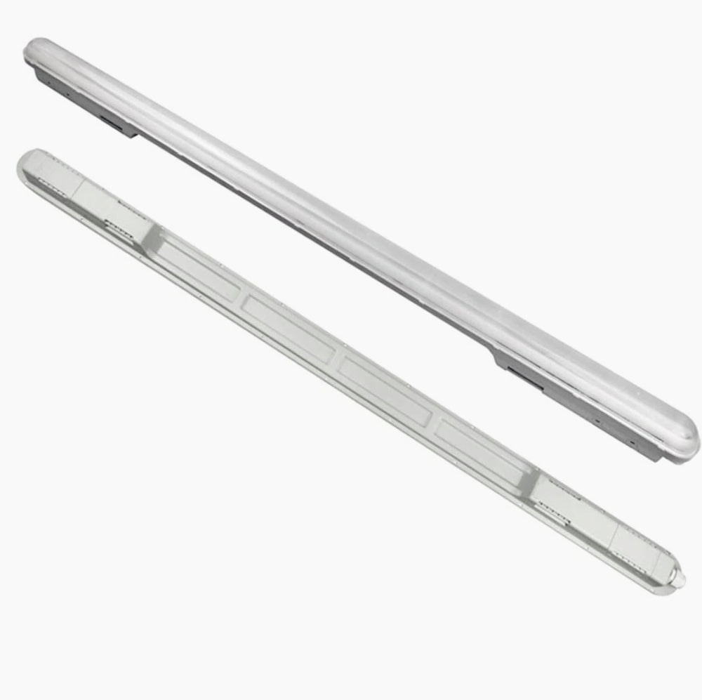 Plafoniera LED al neon per esterni - Tubo 36W 120cm, IP65, 6500K - ambraled
