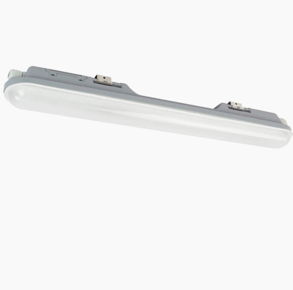Plafoniera LED al neon per esterni - Tubo 48W 150cm, IP65, 6500K - ambraled