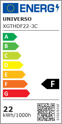 Plafoniera LED mini quadrata 22W – CCT 3000K–6500K - ambraled