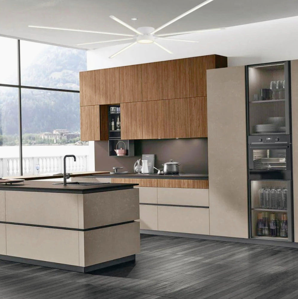 4000k Plafoniera LED moderna bianca 43W - Regolazione luce 6500K/4000K/3000K - ambraled