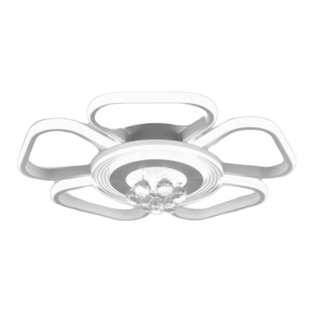 Plafoniera LED a Fiore 50W con Petali - Luce Regolabile (Fredda/Calda/Naturale) - ambraled