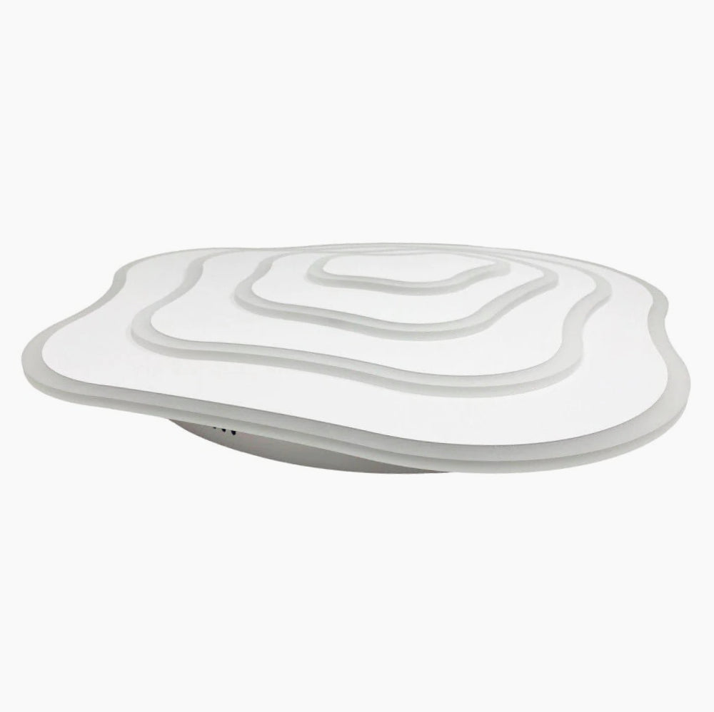 Plafoniera LED effetto ondulato 59W con regolazione luce (fredda/naturale/calda) - ambraled