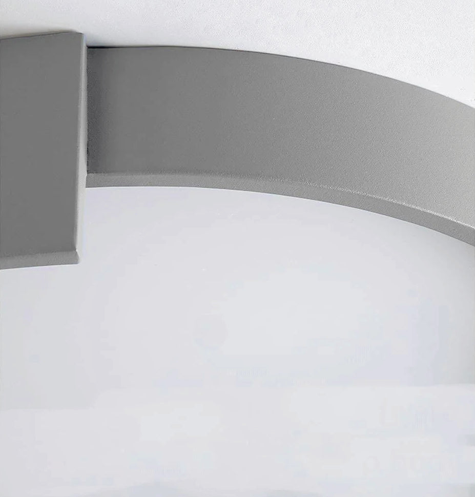 Plafoniera LED rotonda grigia 46W con regolazione luce (fredda/calda/naturale) - ambraled