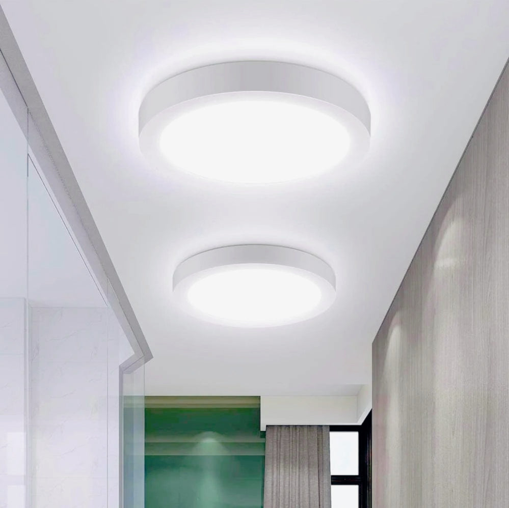 Plafoniera LED 24W - Tecnologia CCT con 3 colorazioni di luce (fredda 6500K / calda 3000K / naturale 4000K) - ambraled