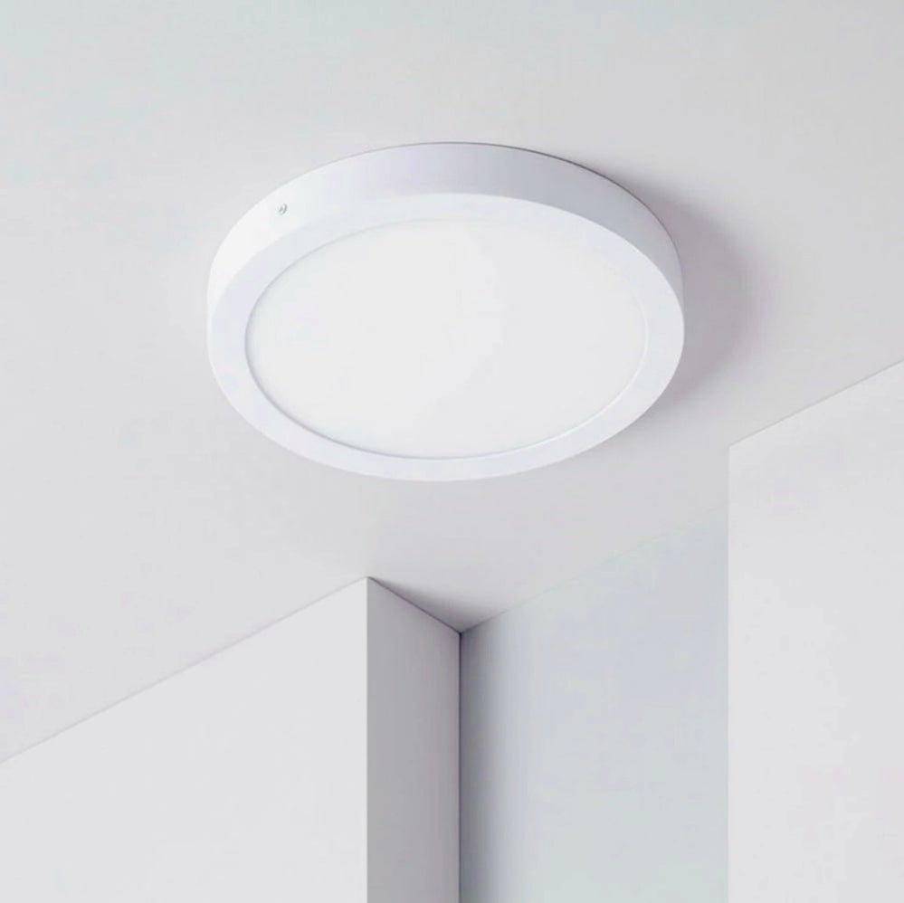 Plafoniera LED 24W - Tecnologia CCT con 3 colorazioni di luce (fredda 6500K / calda 3000K / naturale 4000K) - ambraled