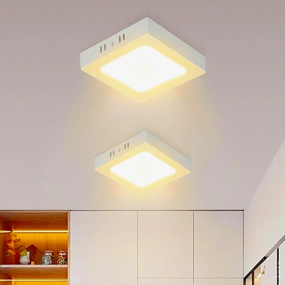 Plafoniera LED 24W - Tecnologia CCT con 3 colorazioni di luce (fredda 6500K / calda 3000K / naturale 4000K) - ambraled