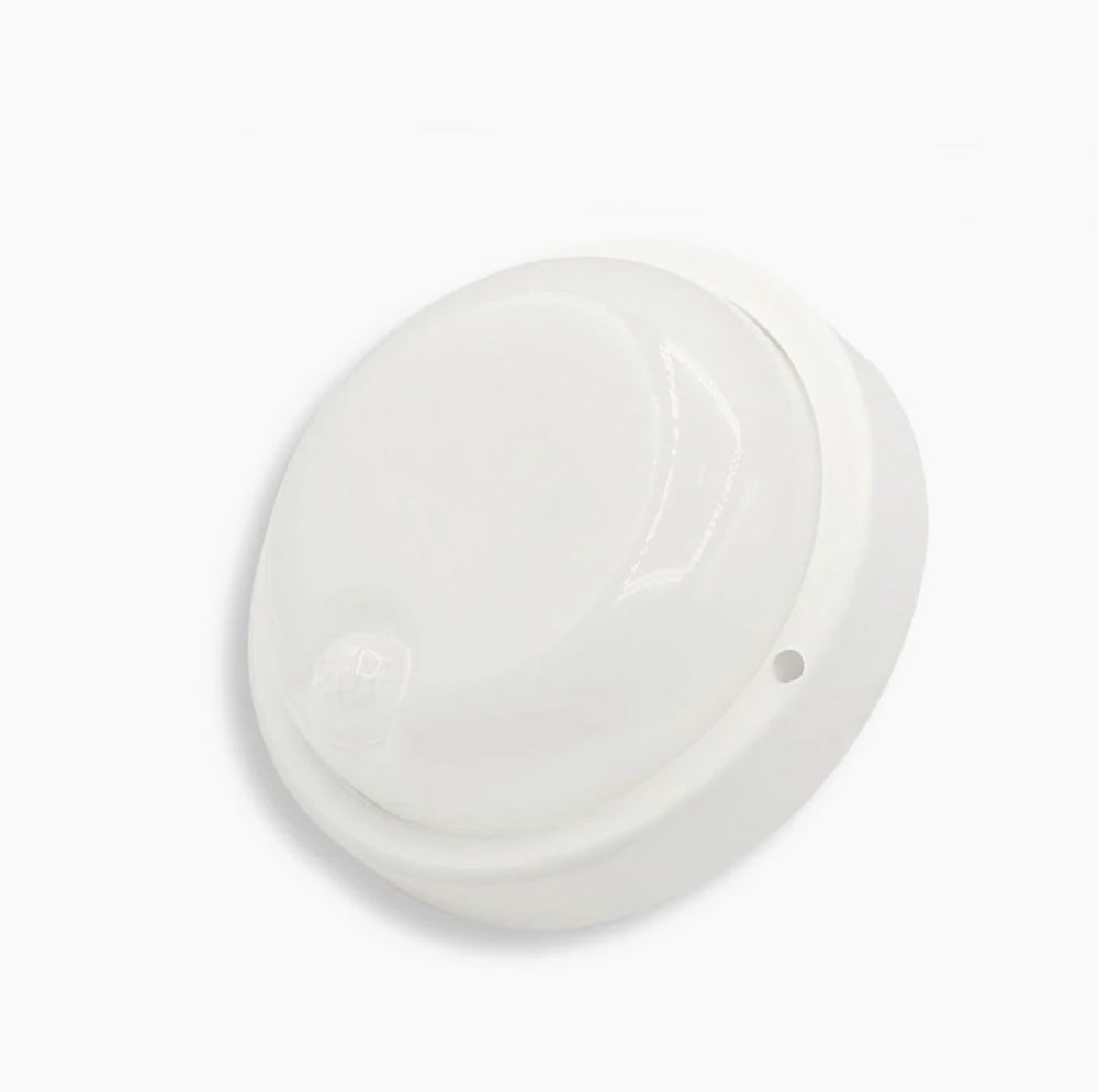 Plafoniera led con sensore di movimento 9W 6500k tonda o ovale IP56 - ambraled
