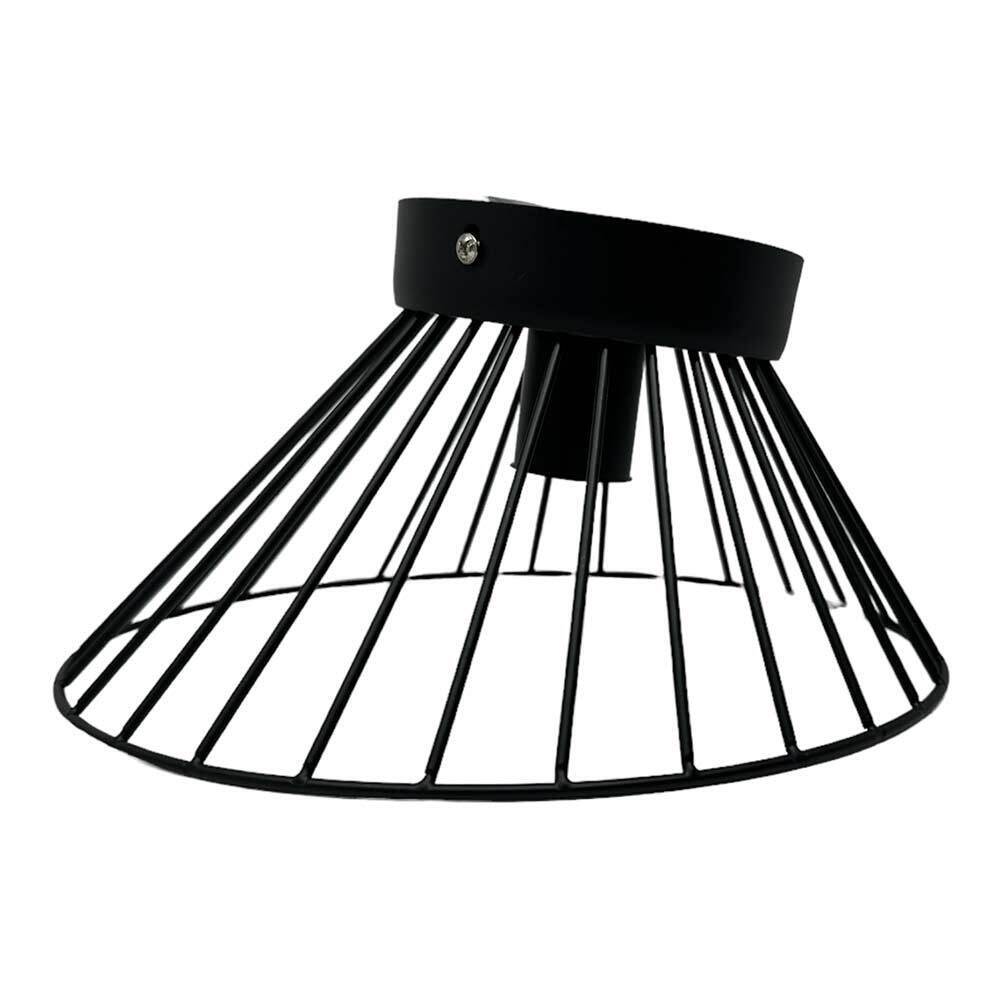 Plafoniera con paralume in metallo decorativa contemporanea E27 - ambraled
