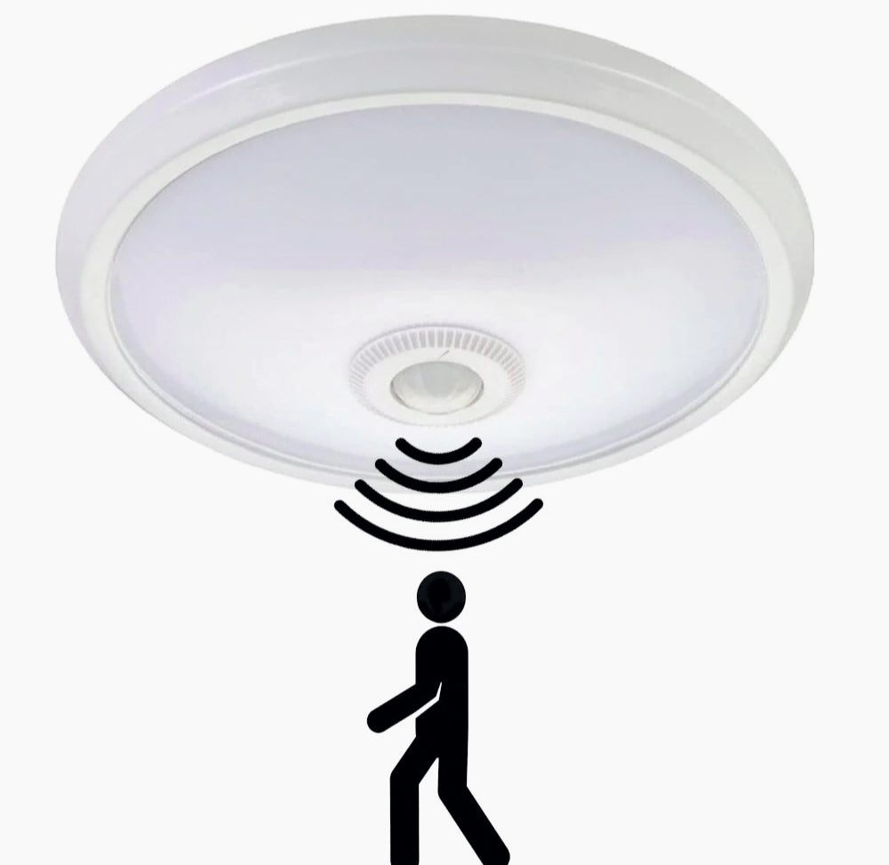 Plafoniera 15W con sensore - luce fredda (6500K) - ambraled