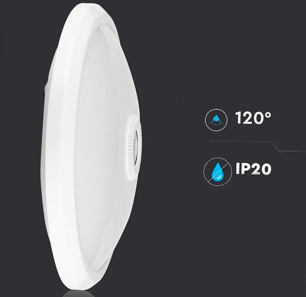 Plafoniera 15W con sensore - luce fredda (6500K) - ambraled