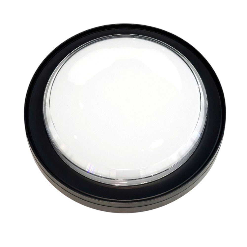 Applique a parete stile industriale – In metallo nero e bronzo, attacco E27 - ambraled