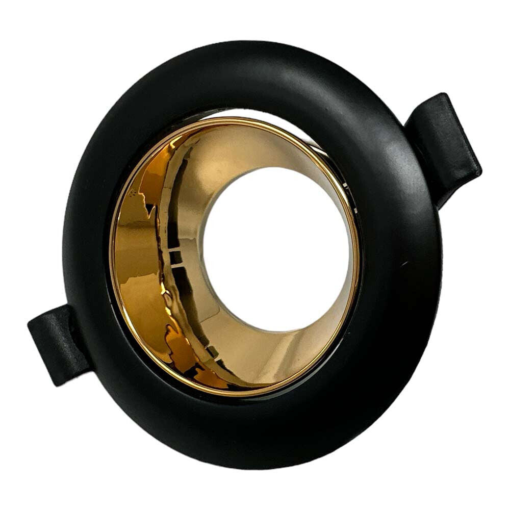 Portafaretto tondo orientabile ad incasso – Controsoffitta Ø 75 mm - ambraled