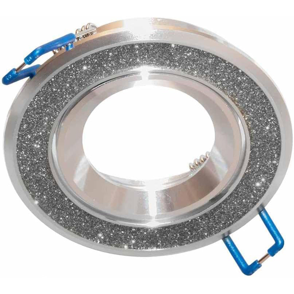 Incasso faretto tondo – orientabile decorato con brillantini - ambraled