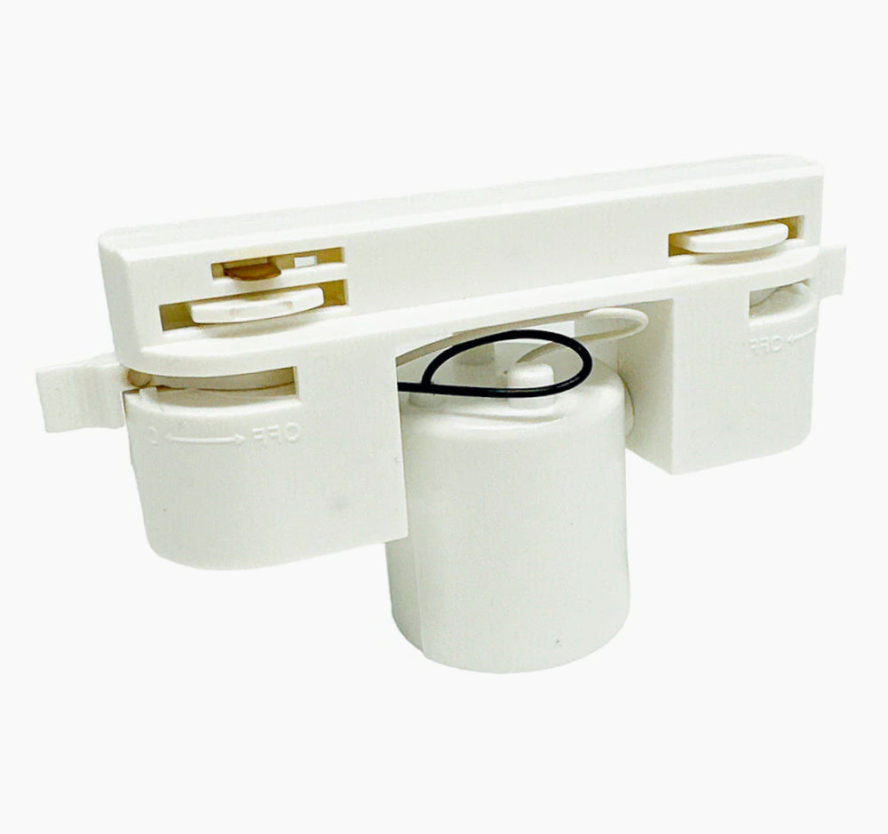 Portalampada per binario monofase E27 adattatore per lampadine pista - ambraled